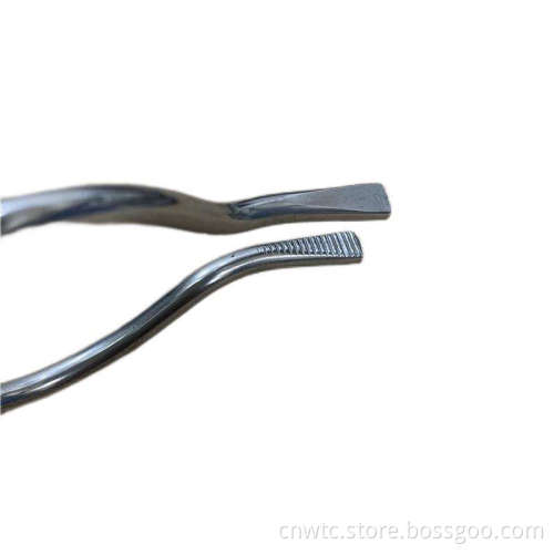 Stainless Steel Crucible Tongs for Chemical Handling and Laboratory Use